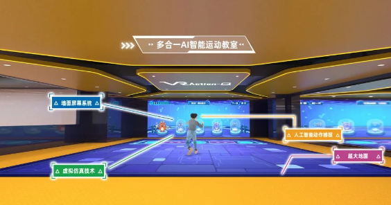 VR Action-Q多合一AI体适能运动系统